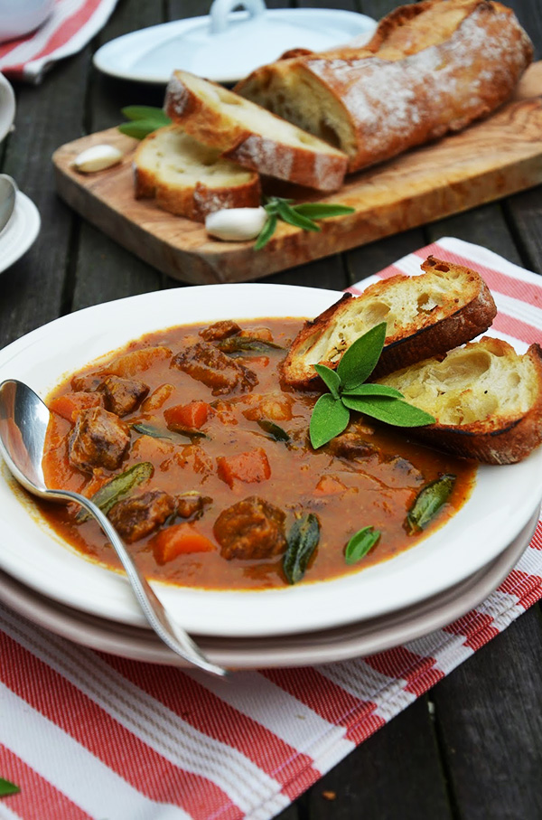 Rinderragout mit Wurzelgemüse