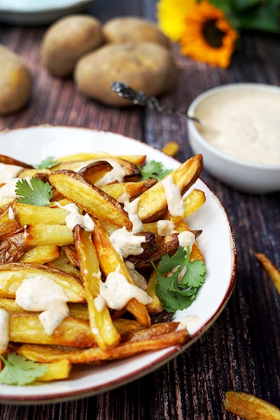 Knusprige Pommes aus dem Ofen