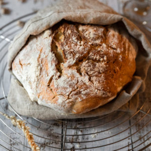 Bierbrot ohne kneten