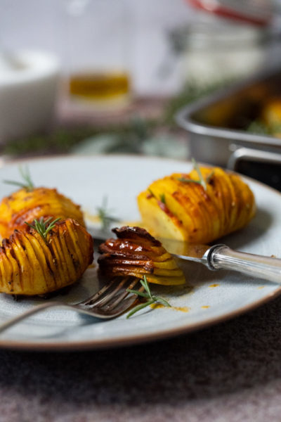 Hasselback-Kartoffeln