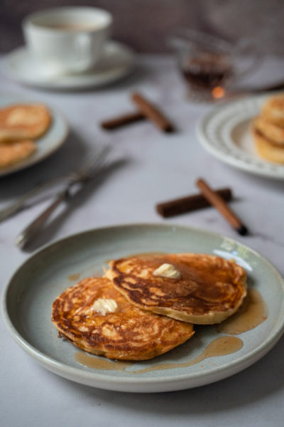 Fluffige Bananen-Pancakes